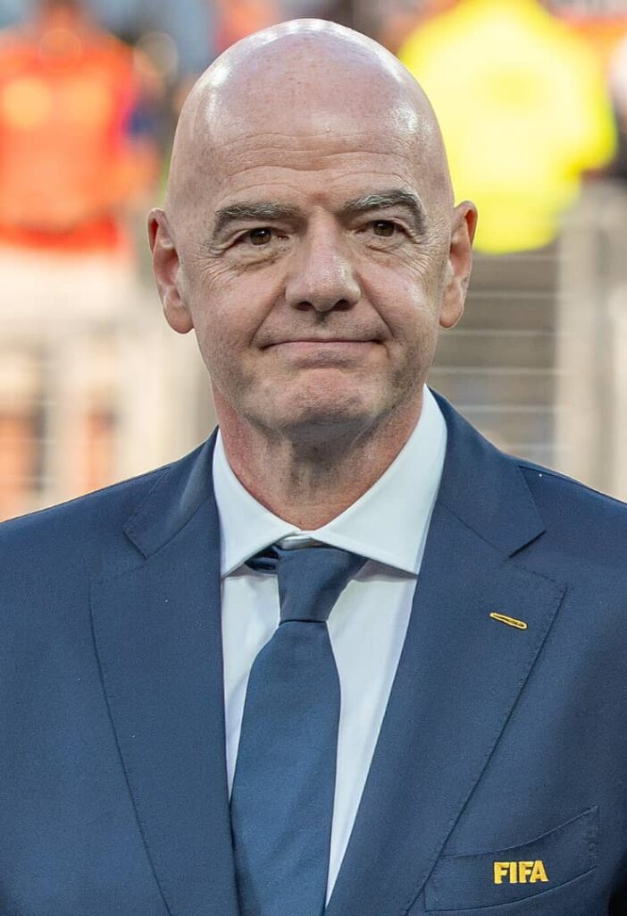 Gianni Infantino, FIFA's president