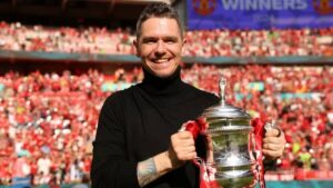 Skinner, former Man United coach, won the 2024 women's FA cup with thw club